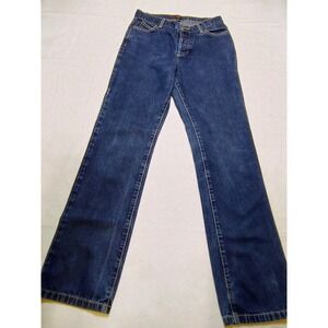 Tommy Jeans Starlet Jean Vintage Y2K Rinse Wash Button Fly Straight Leg Blue 9